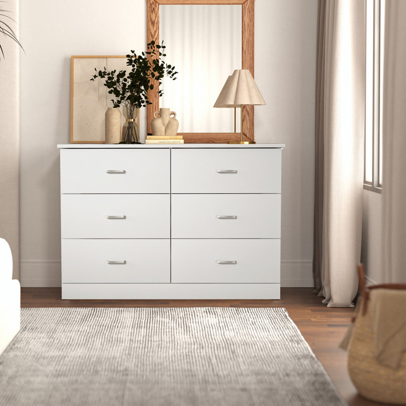 Wade Logan® Allyannah 6 Drawer Dresser & Reviews Wayfair